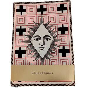 Sealed Christian Lacroix Poker Face A5‎ Layflat Notebook Journal Stickers Gilded